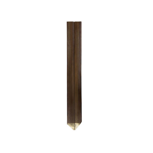 Tesias Group Πάσσαλος για Περίφραξη Κήπου από Ξύλο 7.2x4.6x36εκ. 10τμχ