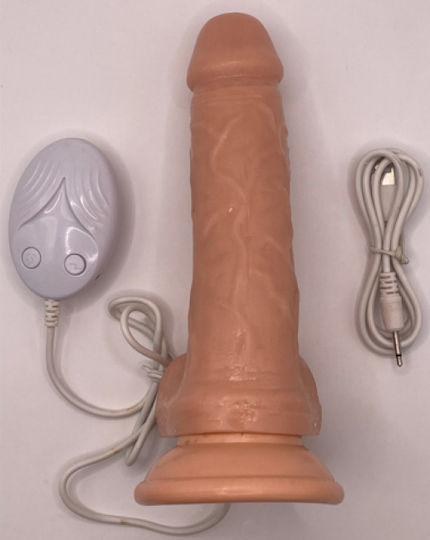 Realistischer Vibrator 16cm Fleisch