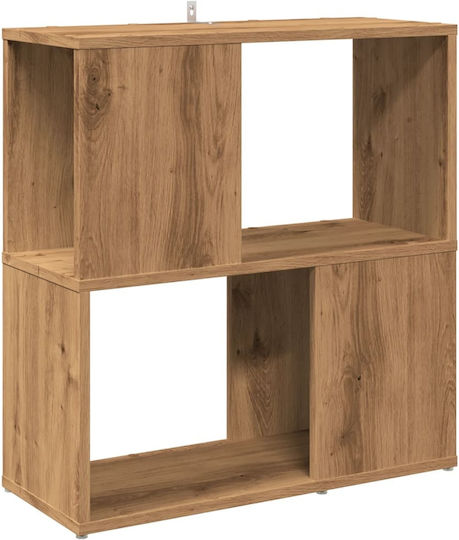 Artisan Wooden Bookcase 60x24x63cm