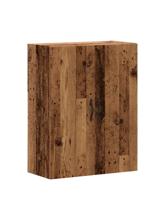 Wand Wohnzimmer Nische aus Spanplatte Braune 69.5x34x90cm
