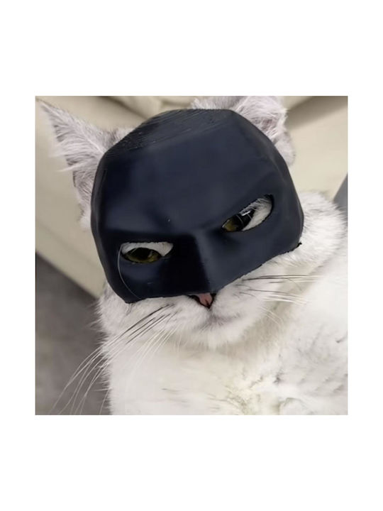 Batman Mask for Cats Dim.11.9x8.7x5.8cm Head Circumference:27cm