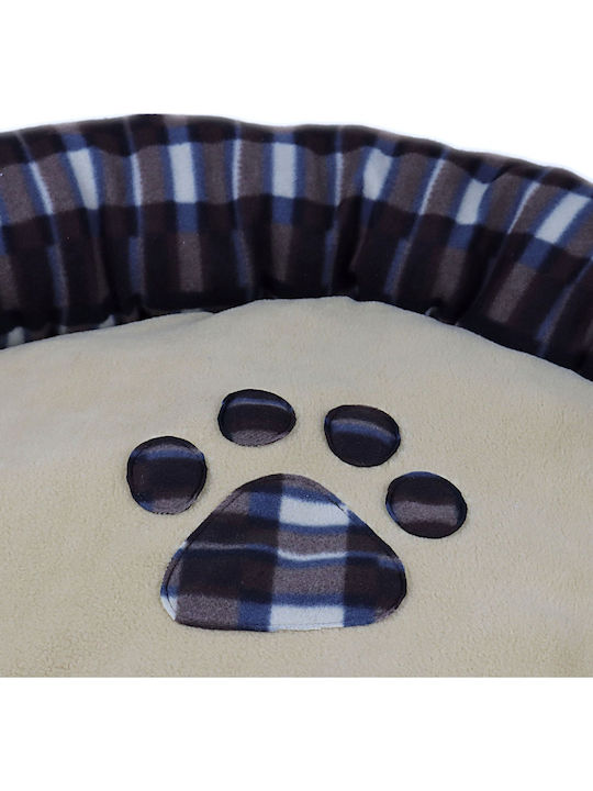 Poof Dog Bed Brown 80x80cm