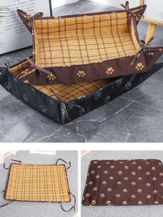 Animal Dog Bed Nest Brown 60x50cm