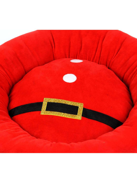 Christmas Santa Pet Bed 55cm