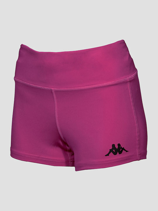 Imzar Women's High Waist Activewear Shorts Fuchsia 1056560005-FUCHSIA