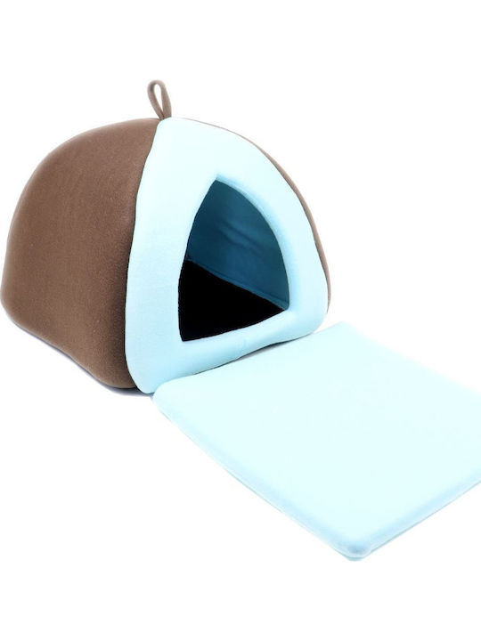 Animal Hundebett Nest Brown / Blue 38x38cm.