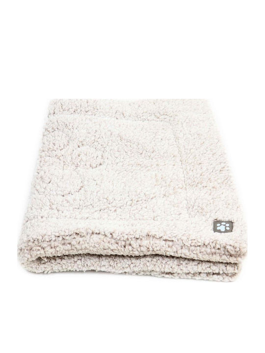 Animal Pillow Dog Round Beige