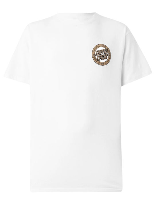 Dot T-shirt White SCA-TEE-13521