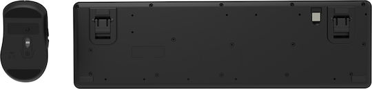 Powertech Powertech Kabelloses Tastatur & Maus Set Griechisch
