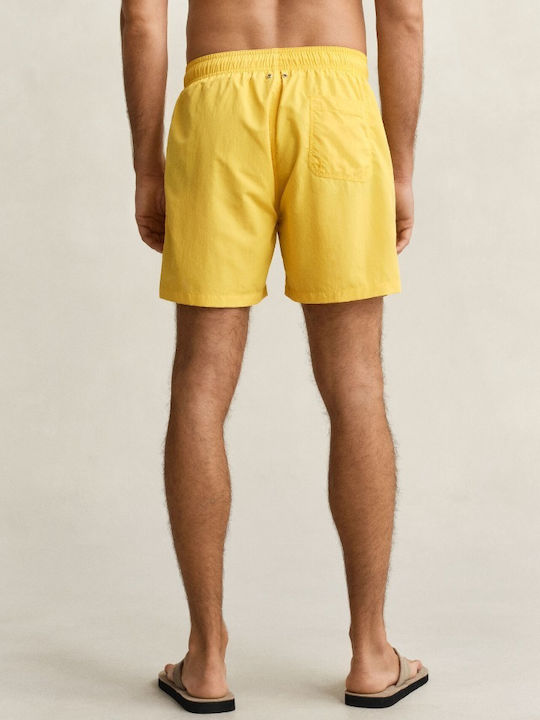 Gant Herren-Bademode Kurze Hosen Gelbe Gant Herren-Bademode Kurze Hosen Gelbe