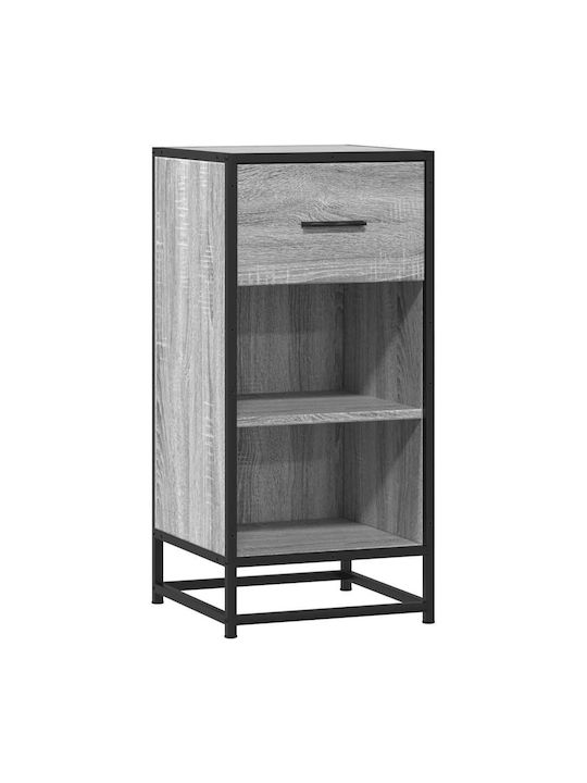 Bookcase Grey Sonoma 35.5x35x76cm