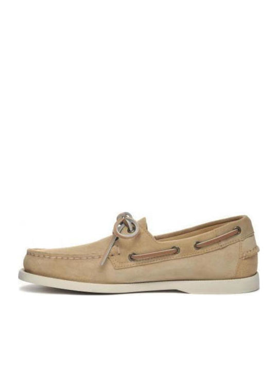 Portland Flesh Out Suede Mocasini Bărbătești în Culoare Bej