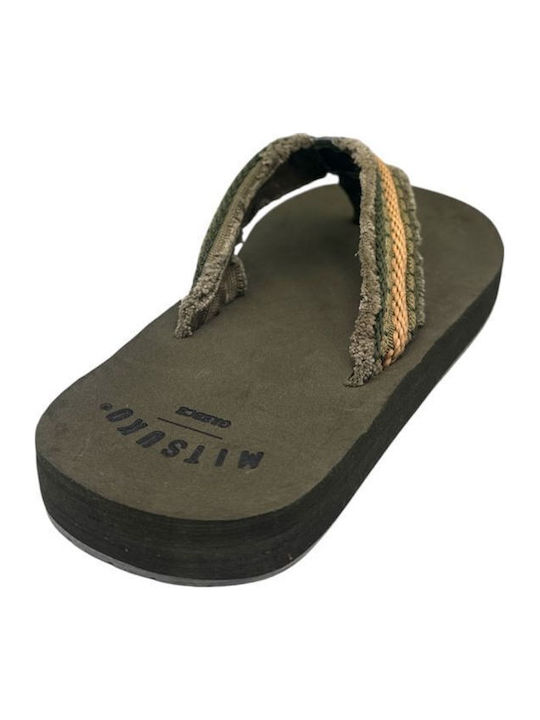 Slapi Bărbați Flip Flops Verzi