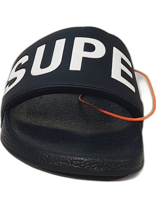 Men's Anatomic Black Slides