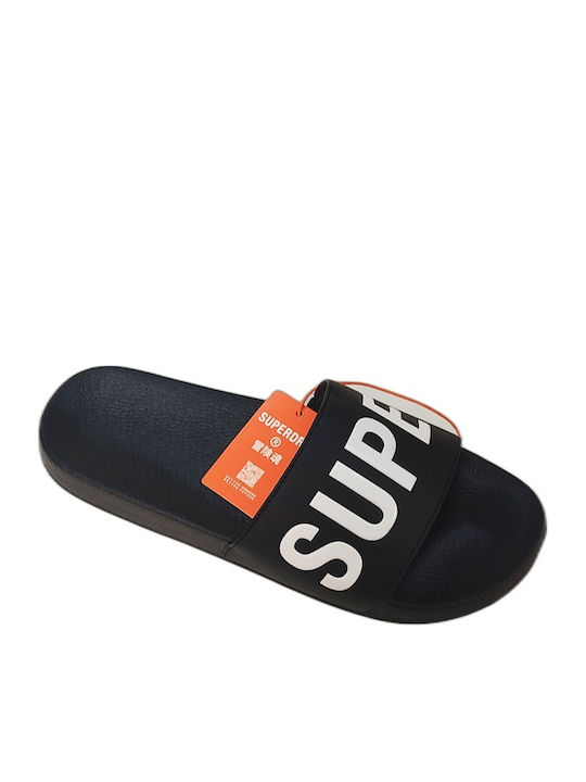 Men's Anatomic Black Slides