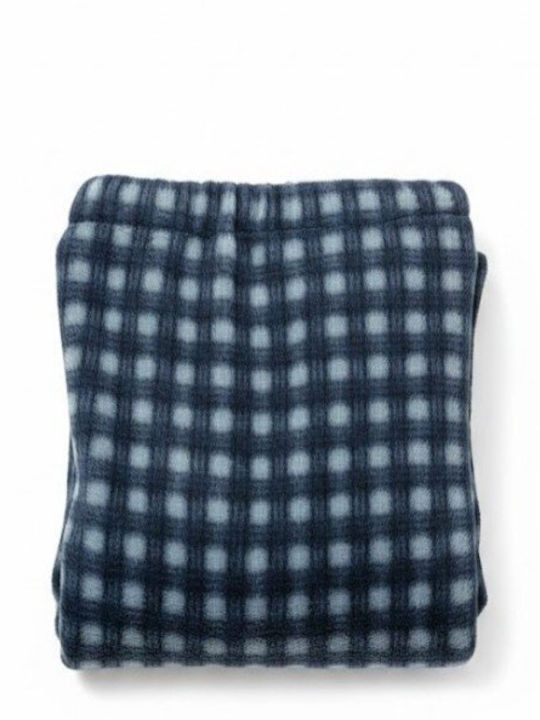 Soccus Winter Men's Cotton Pyjama Pants Dark Blue