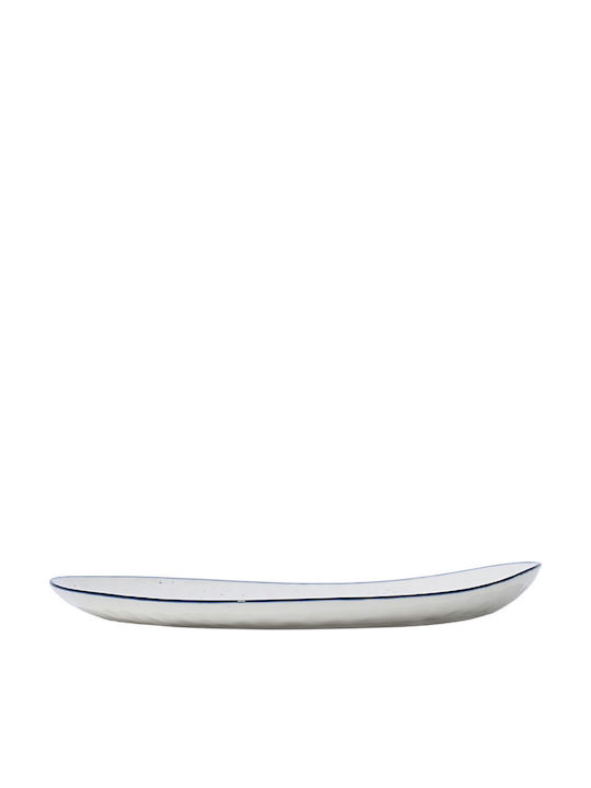 Estia Pebbles Πιάτο Ρηχό από Πορσελάνη Λευκό 28cm 6τμχ