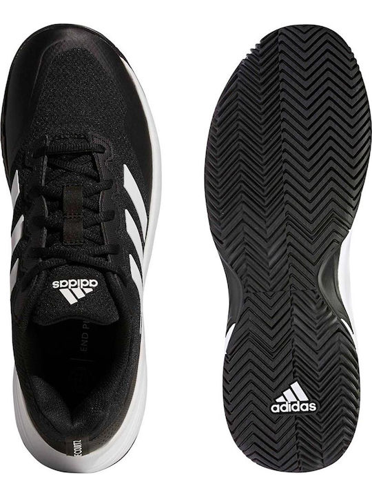 adidas Gamecourt 2.0 Men's Tennis Shoes for Hard Courts Core Black / Cloud White