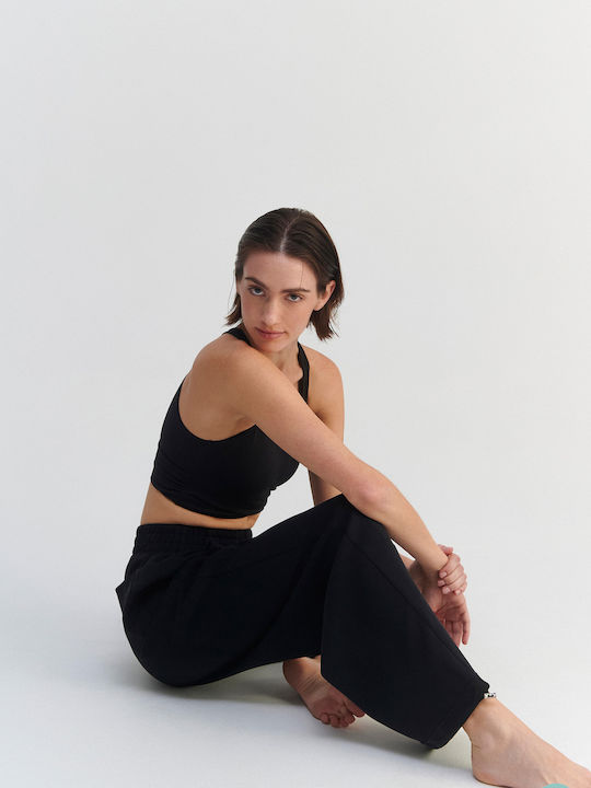 Flared Sweatpants Black
