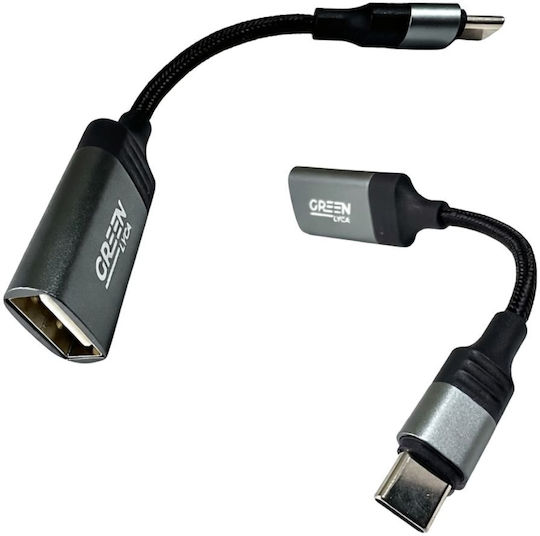 Green Lyca Καλώδιο Αντάπτορας Type-c Otg Usb Συσκευές Gl69320