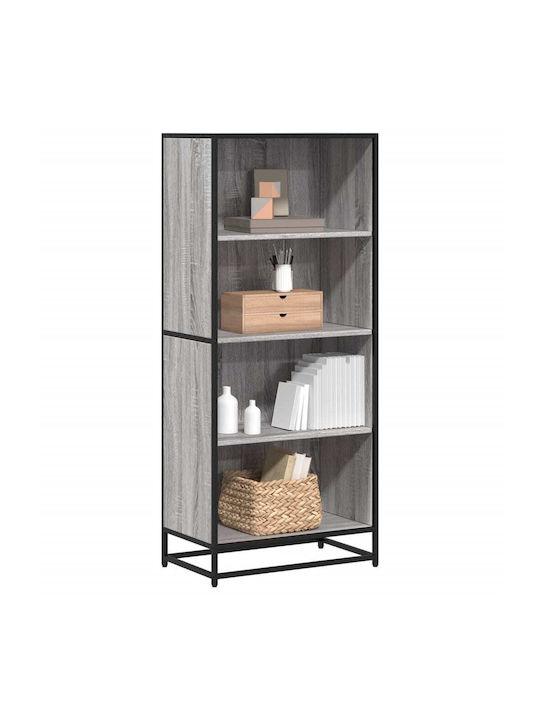 Βιβλιοθήκη Γκρι Sonoma 60x35x139εκ.