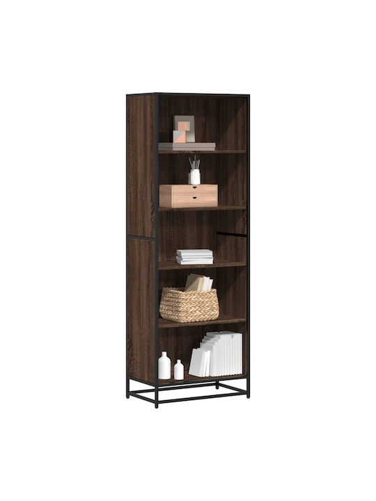 Bibliotecă Maro Stejar 60x35x170,5 cm