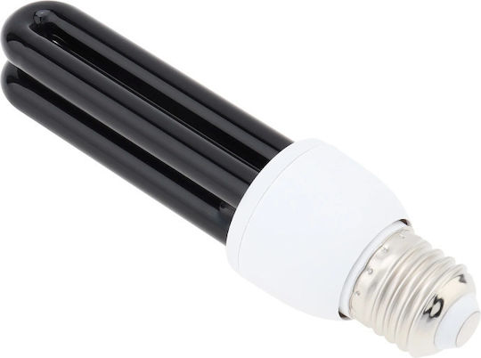 Bec Uv Lumină Neagră 2u 18w Putere Bază E27 365 Nm Economie de Energie