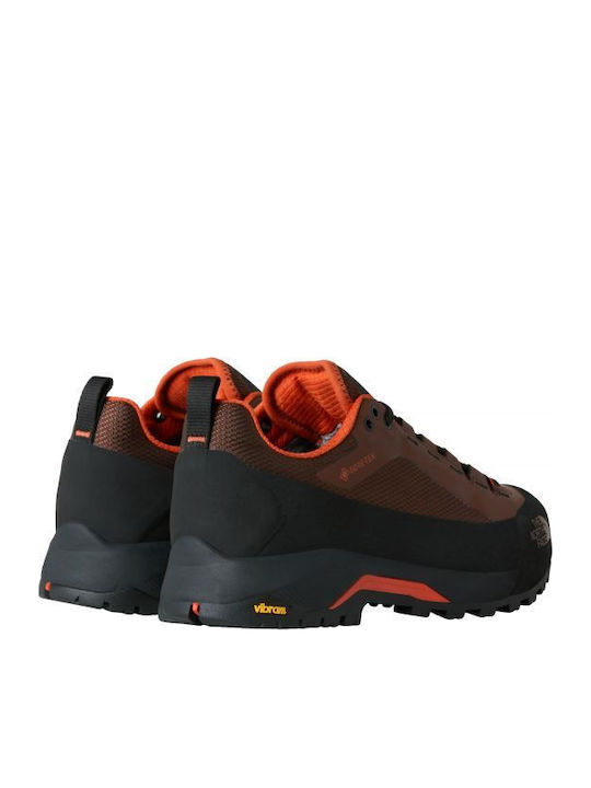 The North Face Verto Alpine Men's Hiking Shoes Waterproof with Gore-Tex Membrane Red