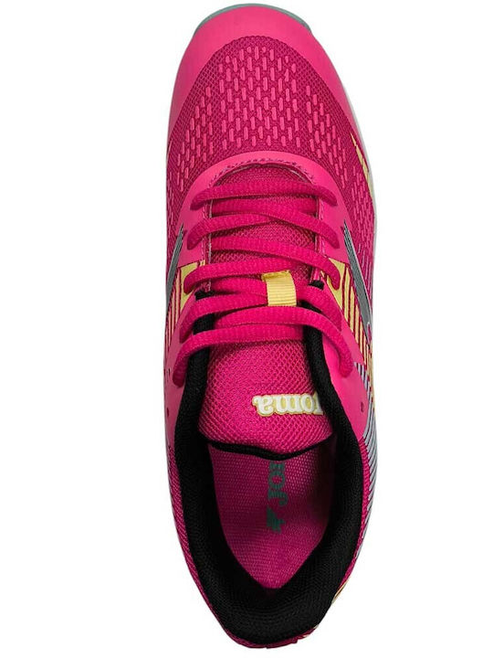 Kids Sports Shoes Running with Laces Fuchsia