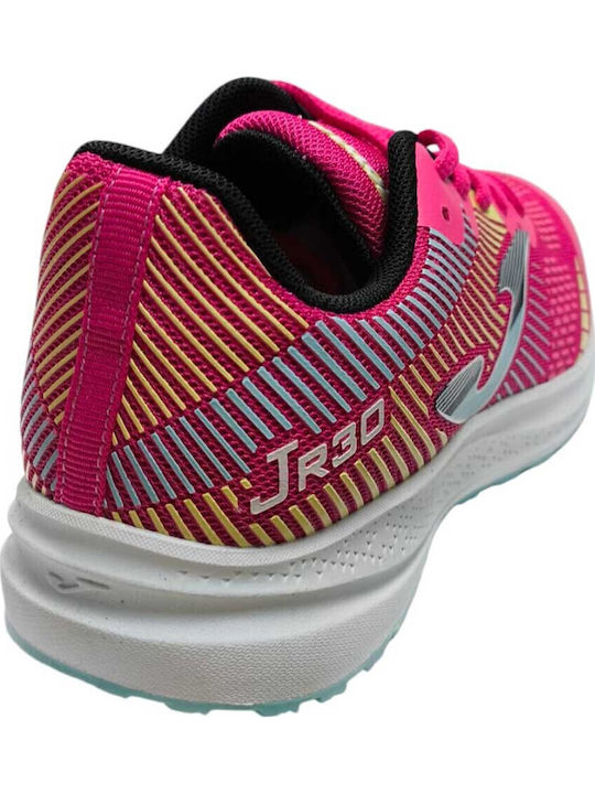 Kids Sports Shoes Running with Laces Fuchsia