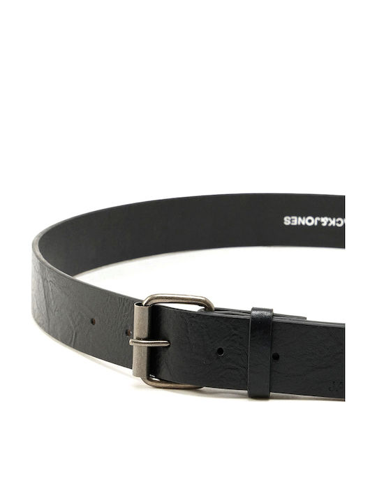 Men's Leather Belt Black