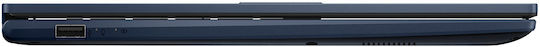 Asus F1504VA-BQ140W 15.6 Zoll IPS Vollständige HD (Kern Ultra 5-120U/16GB/1TB SSD/Windows 11 Startseite) Ruhiges Blau (Internationales Englisch Tastatursprache)