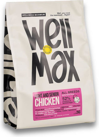 Wellmax Adult Dog Chicken Light & Senior 2kg