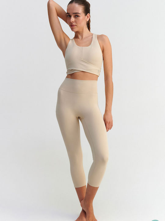 Damen Sport-BH Beiges