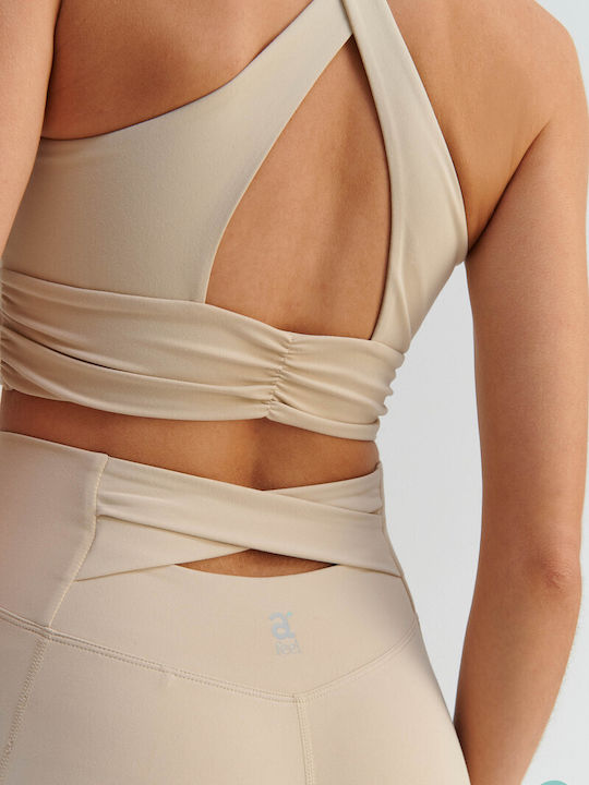 Damen Sport-BH Beiges