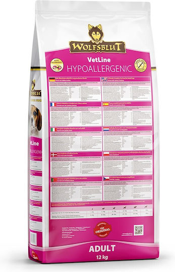 Wolfsblut 12kg Dry Food for Dogs with Meat