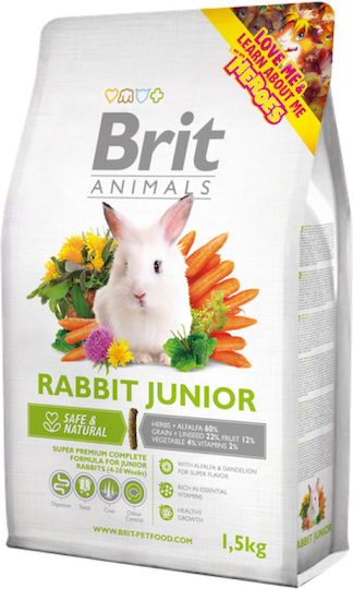 Brit Animals 1.5kg Trockenfutter für Hunde mit und Kaninchen
