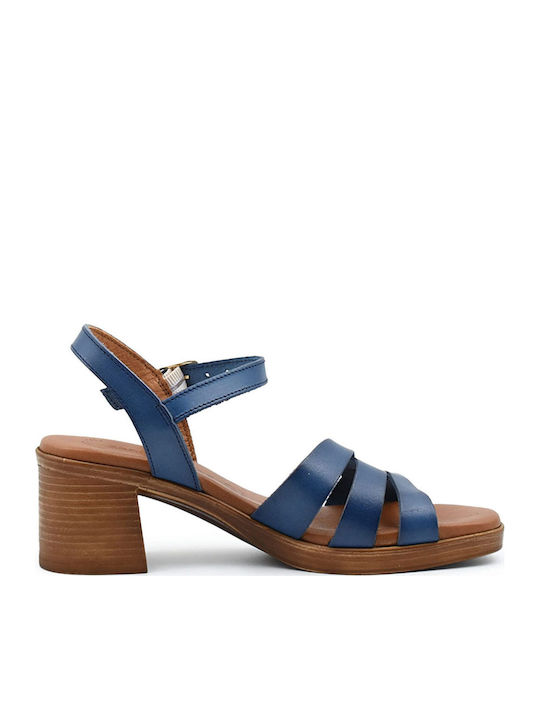 Damen Sandalen Blau