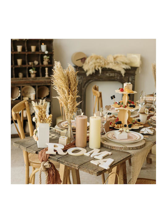 Beauty Home Διακοσμητικό Τραπεζιού Μπεζ Beauty Home Διακοσμητικό Τραπεζιού Μπεζ