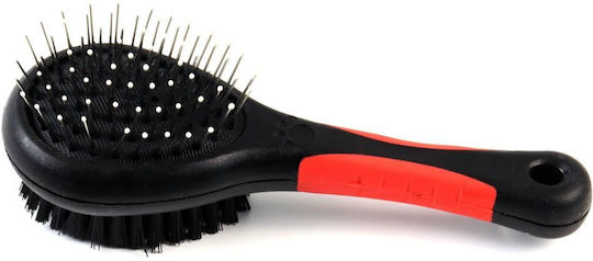 Brush for Misc Hair Lengths Double Sided for Coat Grooming Blue