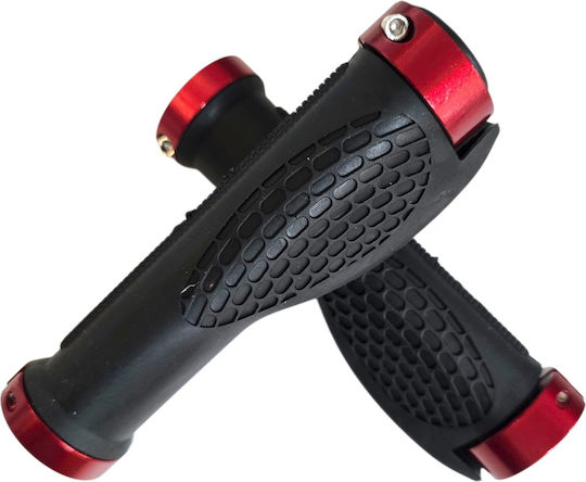 Anti-Slip Bicycle Handlebar Grips General Use Scooter Red Suniik