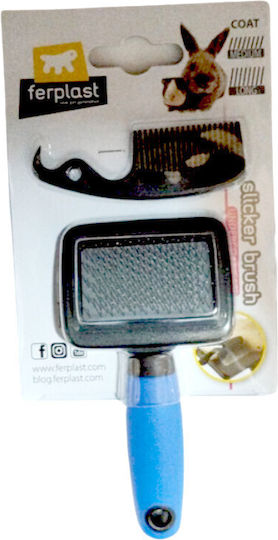 Ferplast Gro 4955 Carder Rod Small Dog Brush for Hair Care