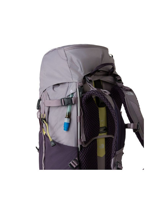 The North Face Trail Lite 50 Ορειβατικό Σακίδιο 54lt Αδιάβροχο Γκρι Trekking