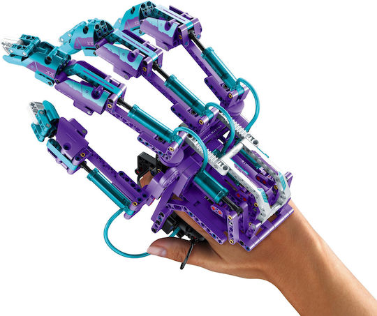 IM Master Cuburi de Construit IM.MASTER Mână Bionică Mecanică pentru 6+ Ani 484 Bucăți
