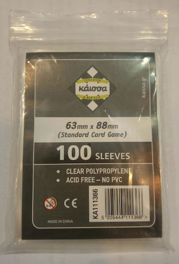 63 x 88mm card sleeves Amazon.com: Sleeve Kings Card Sleeves 63.5x88mm Standard Size - Clear  Polypropylene, 60 Micron, 440 Standard Board Game Card Sleeves Board main image 1