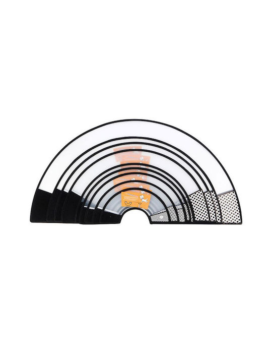 Elizabethan Pet Collar-Cone | Neck circumference: 33-37cm/Depth 18.5cm
