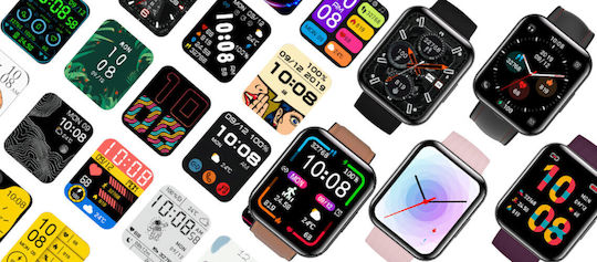 Bemi Exo Smartwatch με Παλμογράφο (Καφέ)