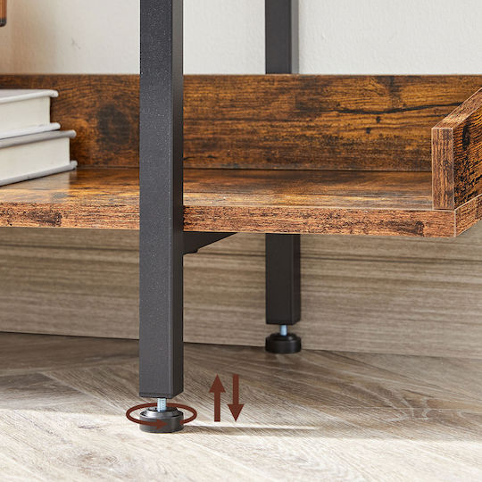 Bücherregal Braun 100x28x178cm