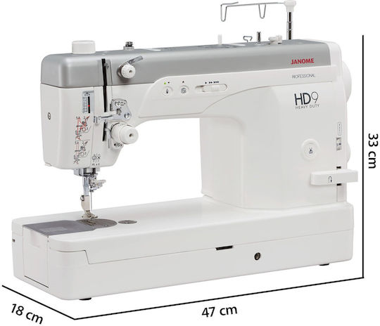Janome Professional Sewing Machine Hd9 White