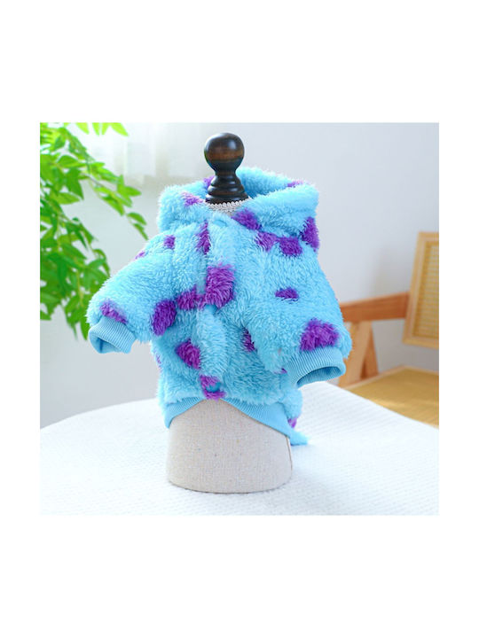 Hăinuță Bluză Fleece Câinelui în culoarea Albastru